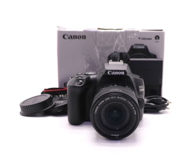 Камера Canon EOS 250D kit в упаковке (пробег 25000 кадров)