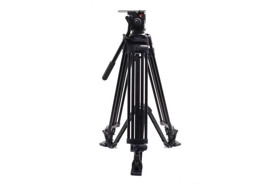 Штатив Manfrotto 525MVB + штативная голова 501
