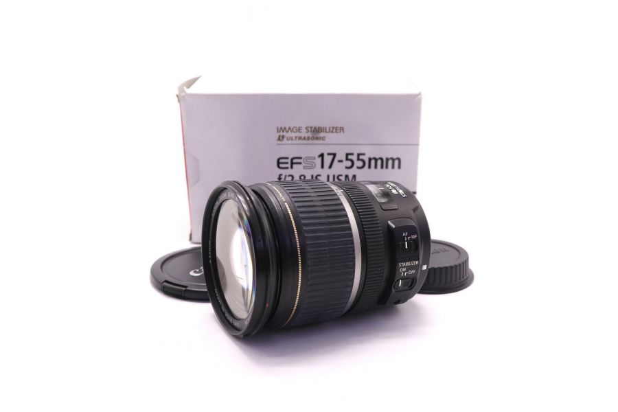 Canon EF-S 17-55mm F/2.8 IS USM в упаковке (Japan)