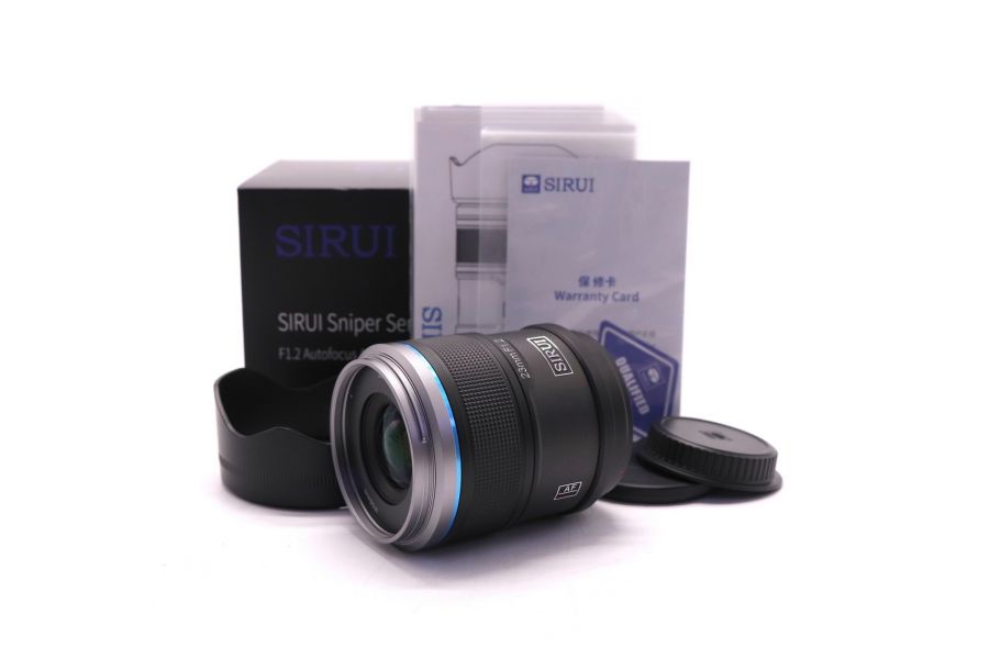 Sirui Sniper 23mm f/1.2 AF APS-C Sony E в коробке