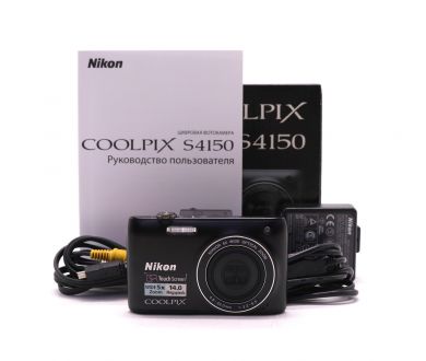Фотокамера компактная Nikon Coolpix 4150 в упаковке 
