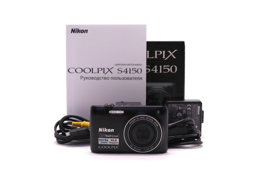 Фотокамера компактная Nikon Coolpix 4150 в упаковке 