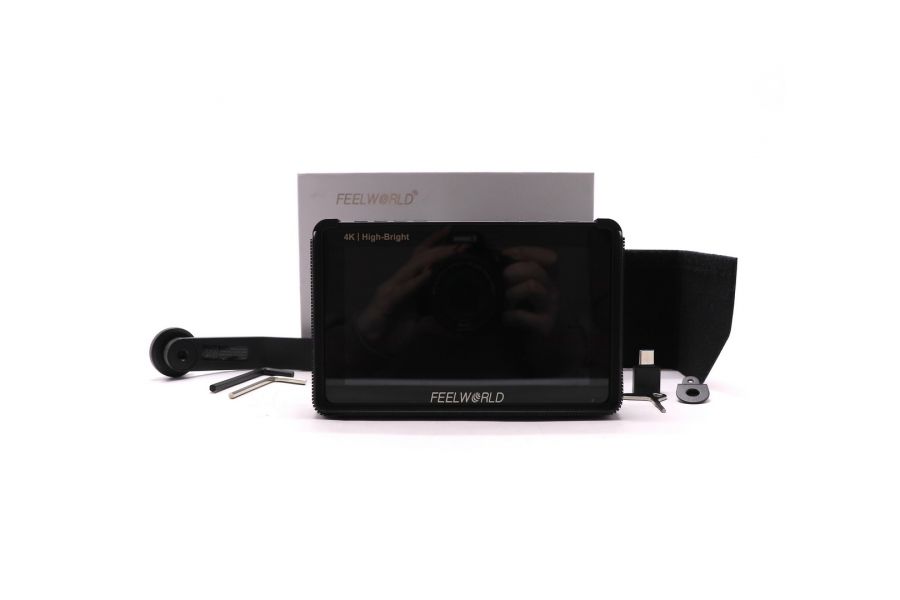 Накамерный монитор Feelworld F5.5 ProX в упаковке