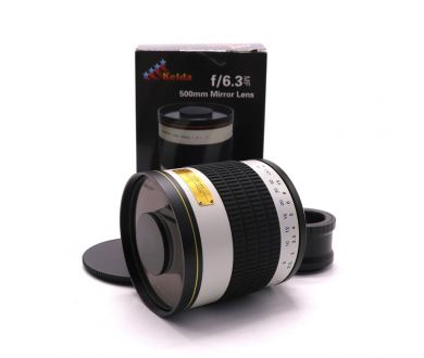 Объектив Kelda Mirrorlens 500mm f/6.3 DG в упаковке