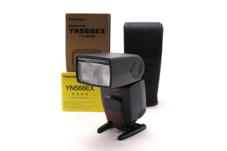 Фотовспышка Yongnuo Speedlite YN568EX в упаковке