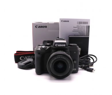Canon EOS M5 kit box (пробег 3530 кадров)