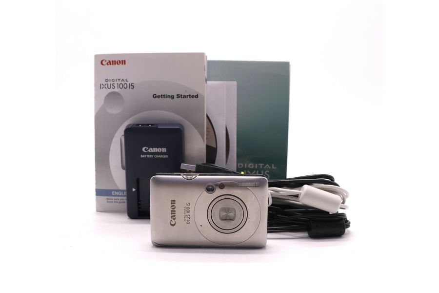 Фотокамера компактная Canon Digital IXUS 100 IS в упаковке