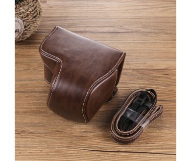 Купить Чехол для фотокамер Sony A6000/A6300/A6400/Nex-6 коричневый Чехол для фотокамер Sony A6000/A6300/A6400/Nex-6 коричневый