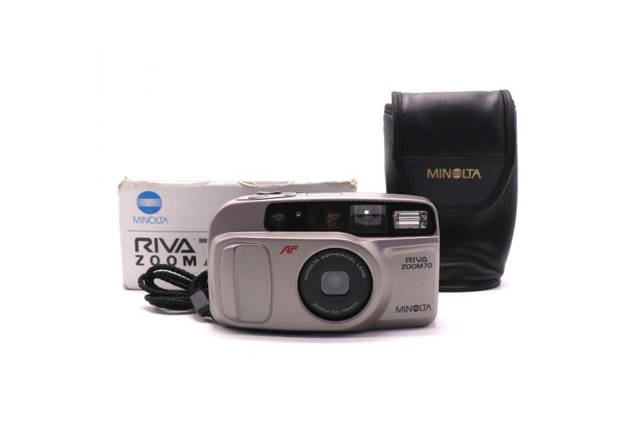 Фотоаппарат Minolta Riva Zoom 70 в упаковке