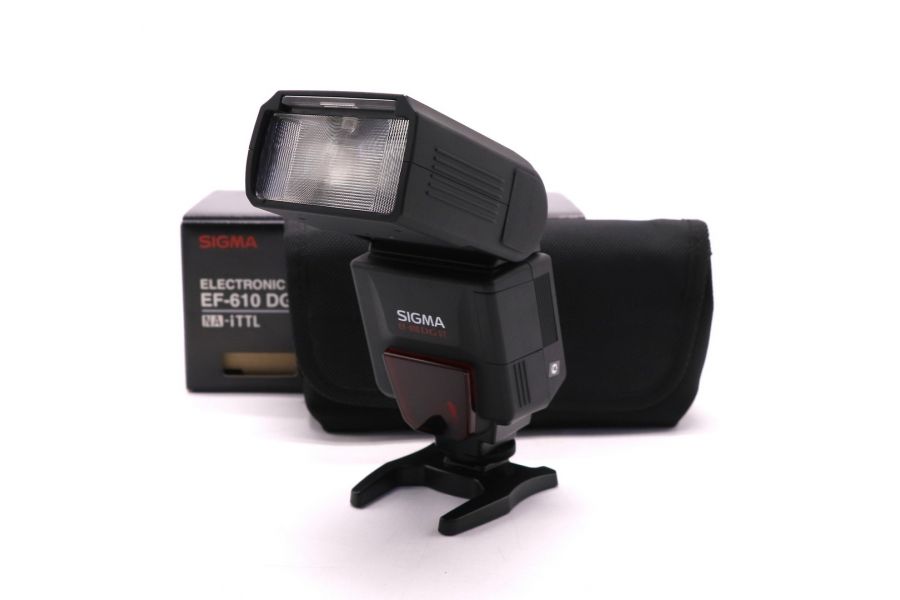 Фотовспышка Sigma EF-610 DG Super для Nikon в упаковке