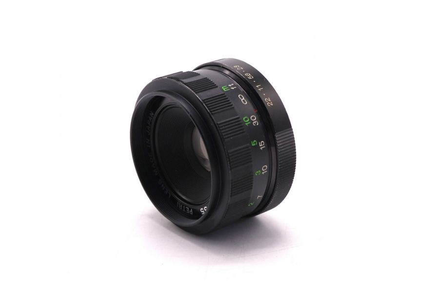 Объектив Petri 55mm f/2.8 C.C Auto (Japan, 1975)