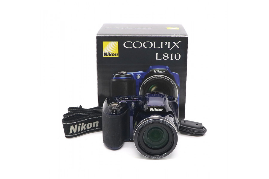 Фотоаппарат Nikon Coolpix L810 в упаковке