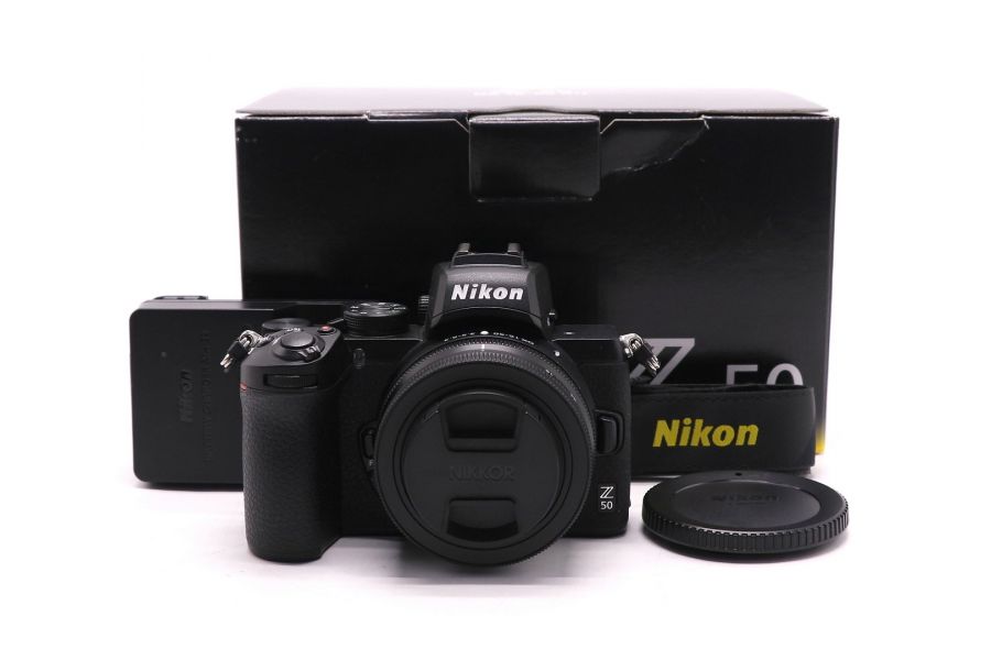 Nikon Z50 Kit в упаковке (пробег 9800 кадров)