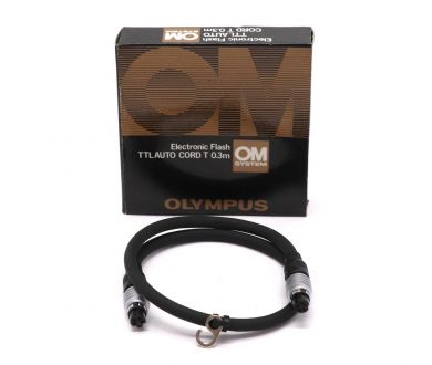 Кабель Olympus OM System TTL Auto Cord T 0,3m в упаковке