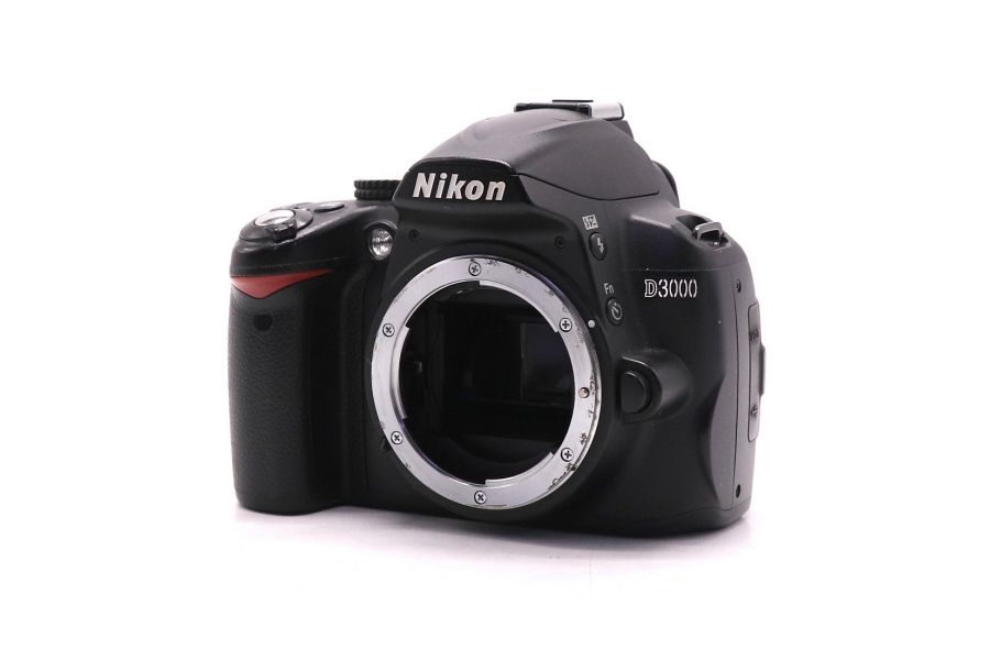 Камера Nikon D3000 body (пробег 6300 кадров)