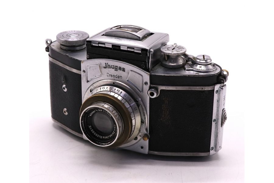 Фотоаппарат Exakta Jhagee Dresden + Tessar 2.8/50mm