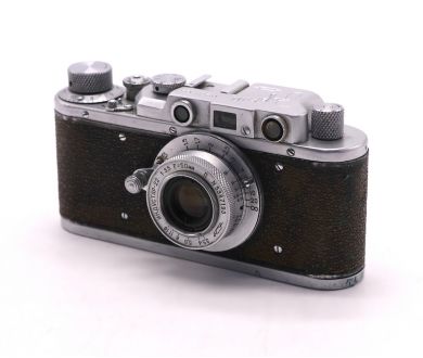 Фотокамера Зоркий + Индустар 22 П (СССР, 1951)