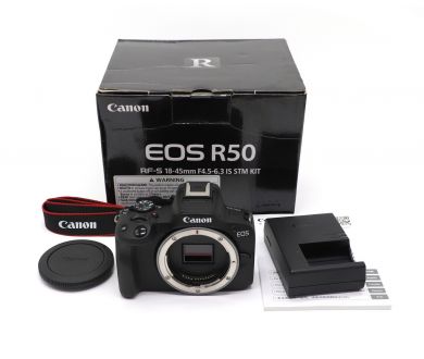 Canon EOS R50 body в упаковке (пробег 3435 кадров)