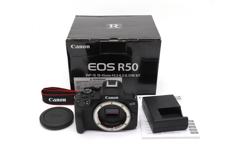 Canon EOS R50 body в упаковке (пробег 3435 кадров)