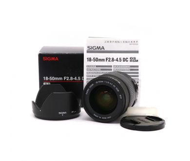 Sigma AF 18-50mm f/2.8-4.5 DC HSM Sony A в упаковке