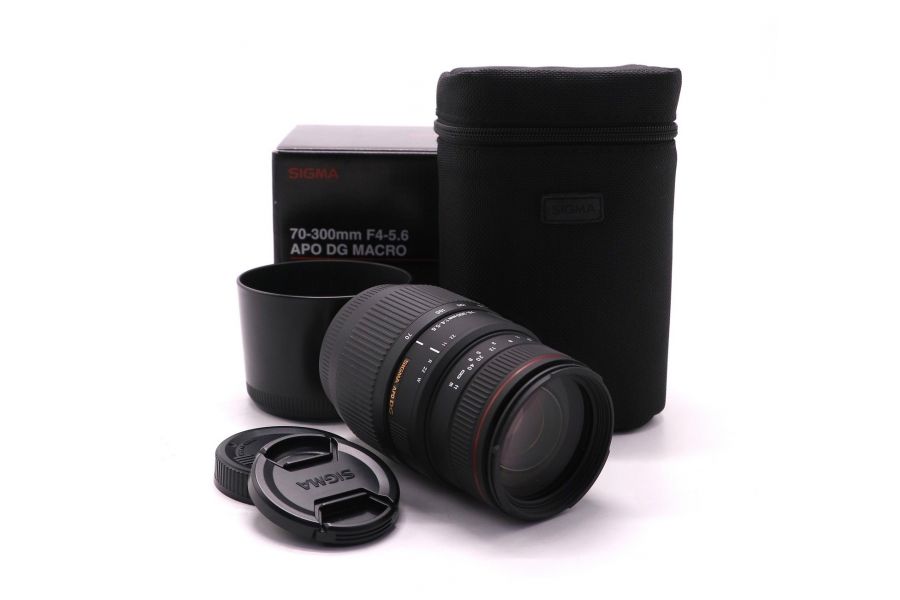 Sigma AF 70-300mm f/4-5.6 APO MACRO DG Sony A в упаковке
