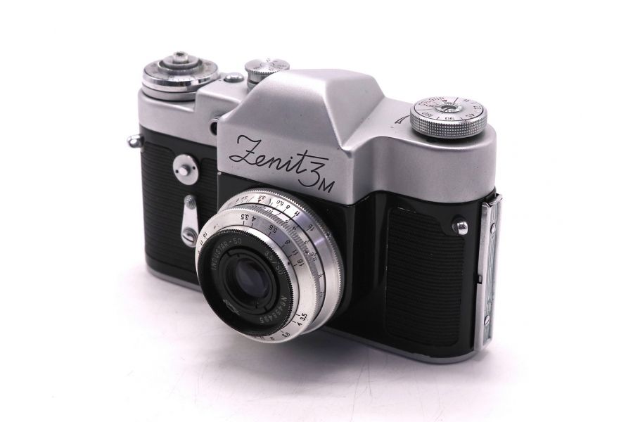 Зенит 3М + Индустар-50 экспортный (СССР, 1964)