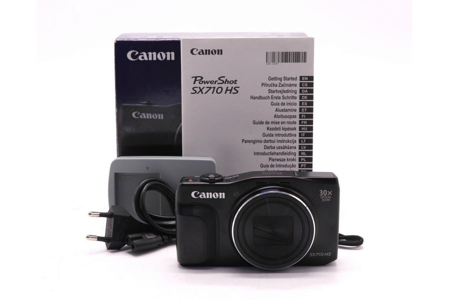 Фотоаппарат Canon PowerShot SX710 HS в упаковке
