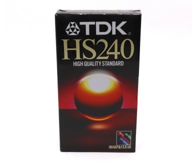 Видеокассета для аудио/видеоматериалов VHS TDK HS240