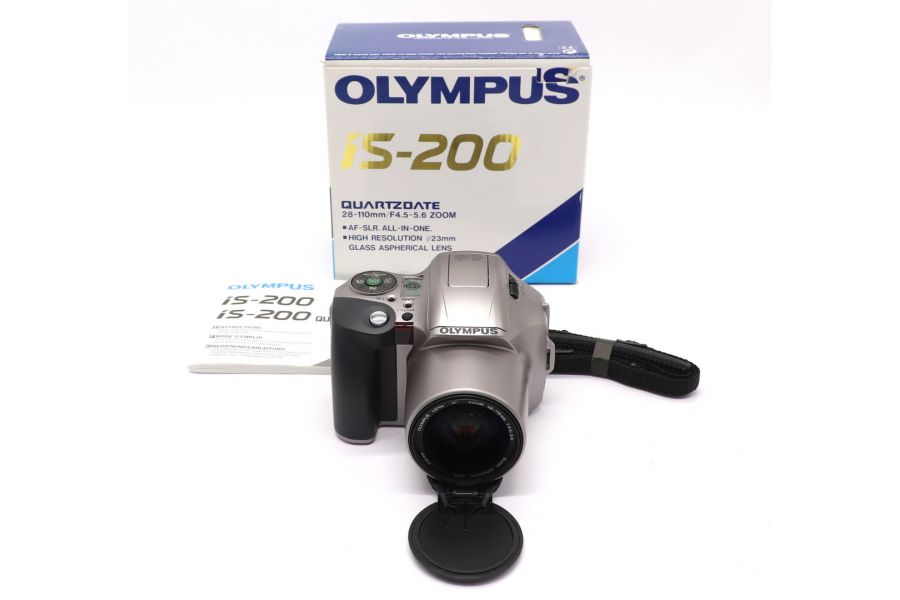 Плёночный фотоаппарат Olympus IS-200 в упаковке