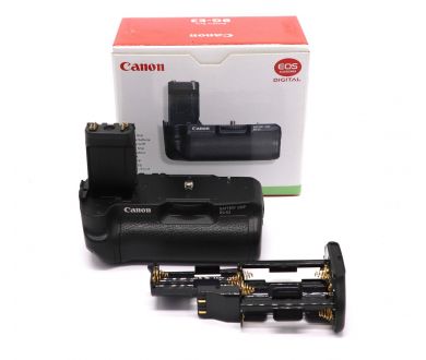 Удобная батарейная ручка Canon BG-E3 в упаковке