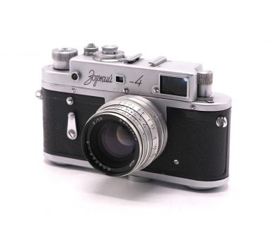 Фотоаппарат Зоркий-4 + Юпитер-8 (СССР, 1959)