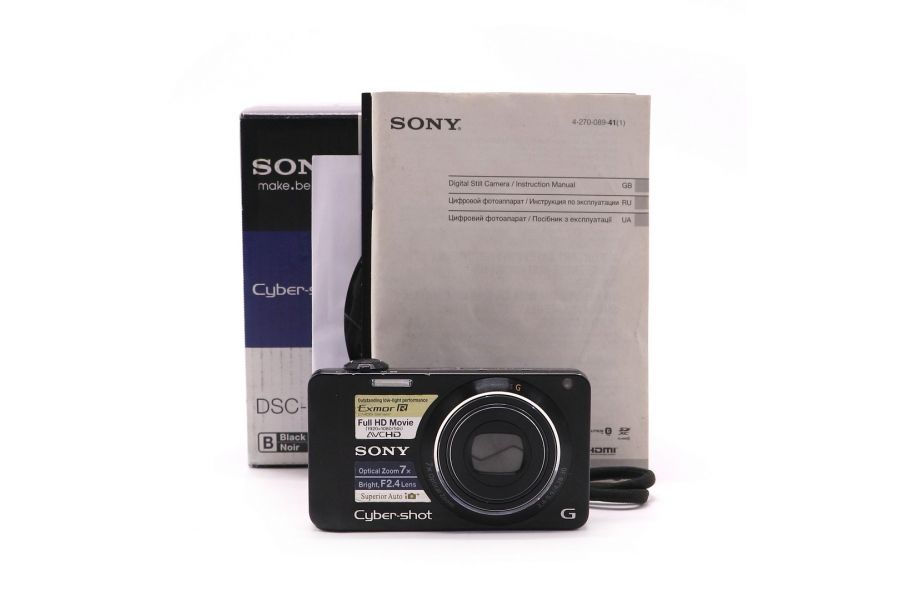 Компактная Sony Cyber-shot DSC-WX10 в упаковке