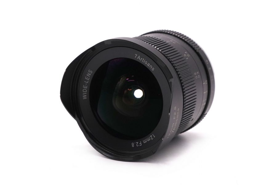 Объектив 7Artisans 12mm f/2.8 Sony Nex в упаковке