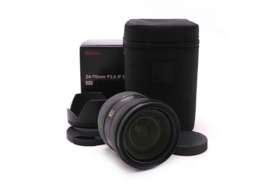 Sigma AF 24-70mm f/2.8 IF EX DG ASPHERICAL HSM Canon EF в упаковке