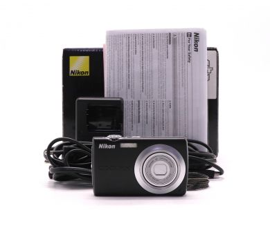 Фотоаппарат Nikon Coolpix S203 в упаковке
