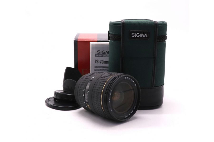Sigma AF 28-70mm f/2.8 EX Aspherical DF Canon EF в упаковке