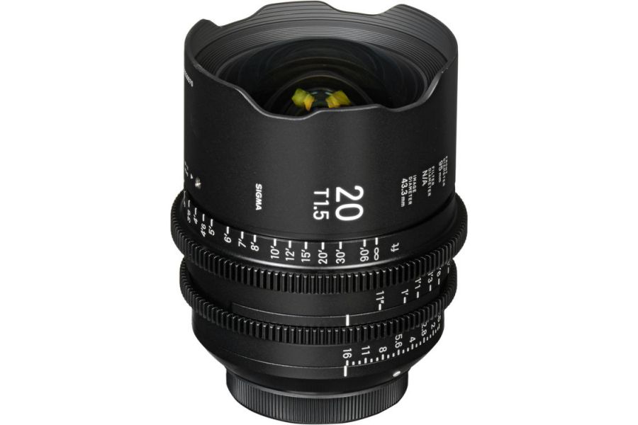 Объектив новый Sigma 20mm T1.5 Cine Canon EF