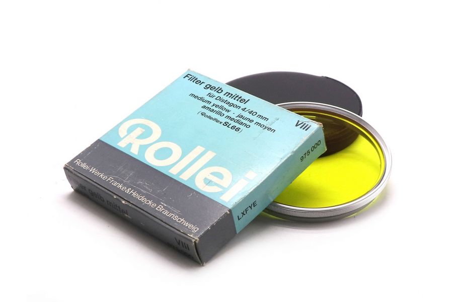 Светофильтр Rollei yellow for Distagon 4/40mm в упаковке
