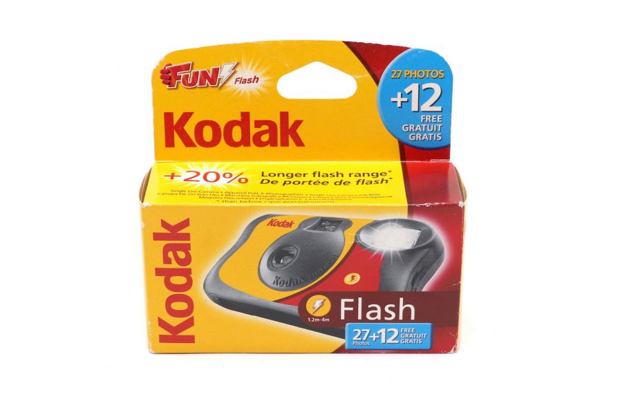 Фотокамера одноразовая Kodak Fun Flash (27 кадров)