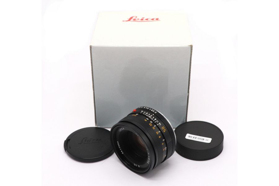 Объектив Summicron-R 2/50 Leica в упаковке