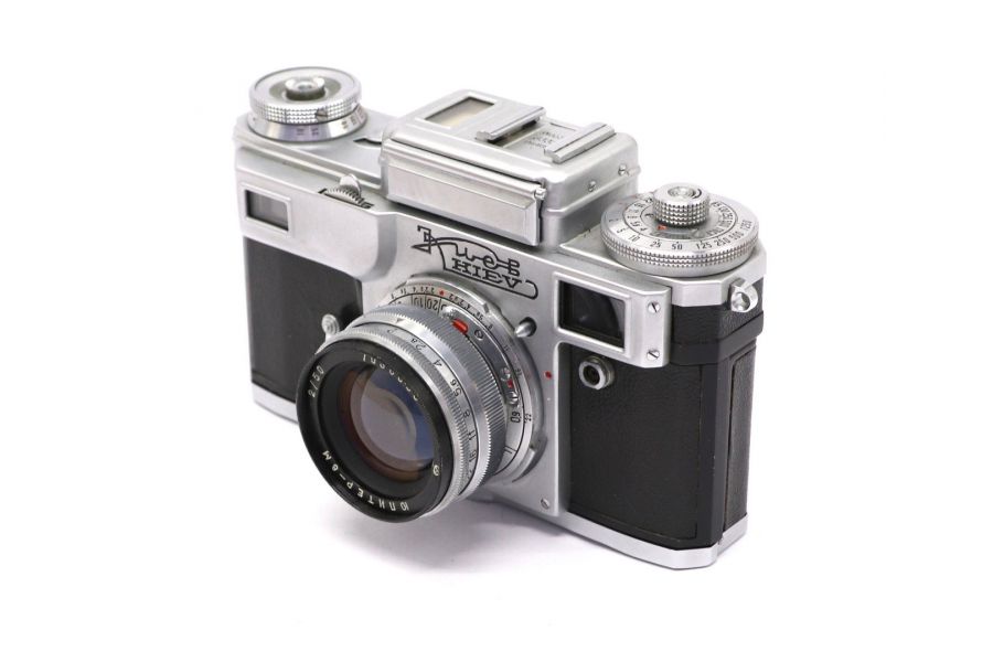 Пленочный советский фотоаппарат Киев 4 + Юпитер-8М