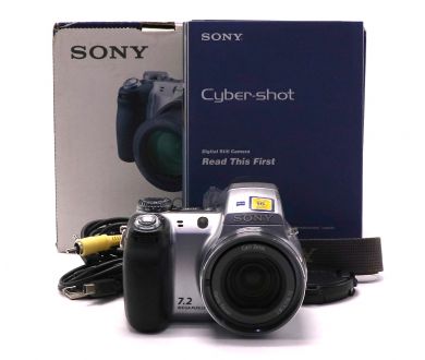 Компактный Sony Cyber-shot DSC-H5 в упаковке