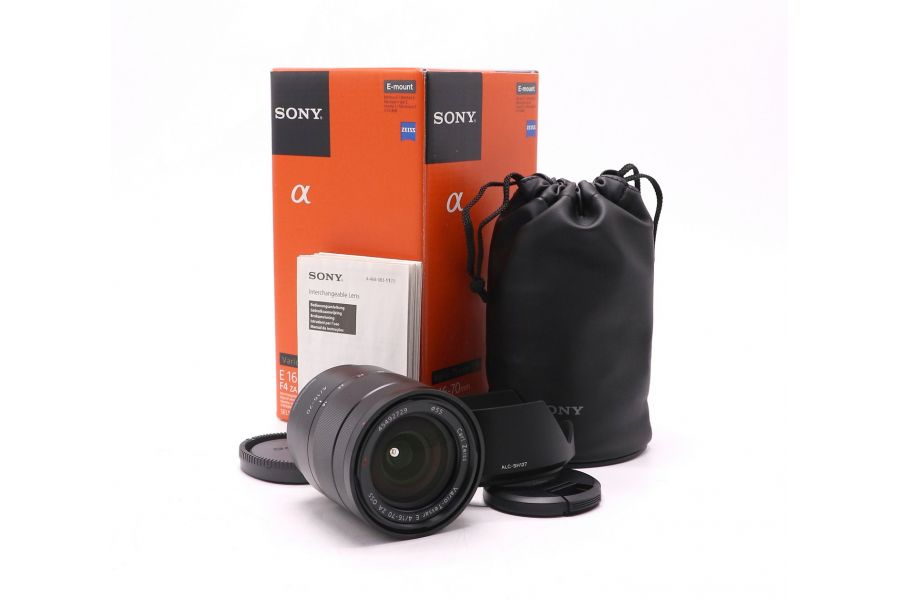 Новый Sony Vario-Tessar T* E 16-70mm F4 ZA OSS в упаковке