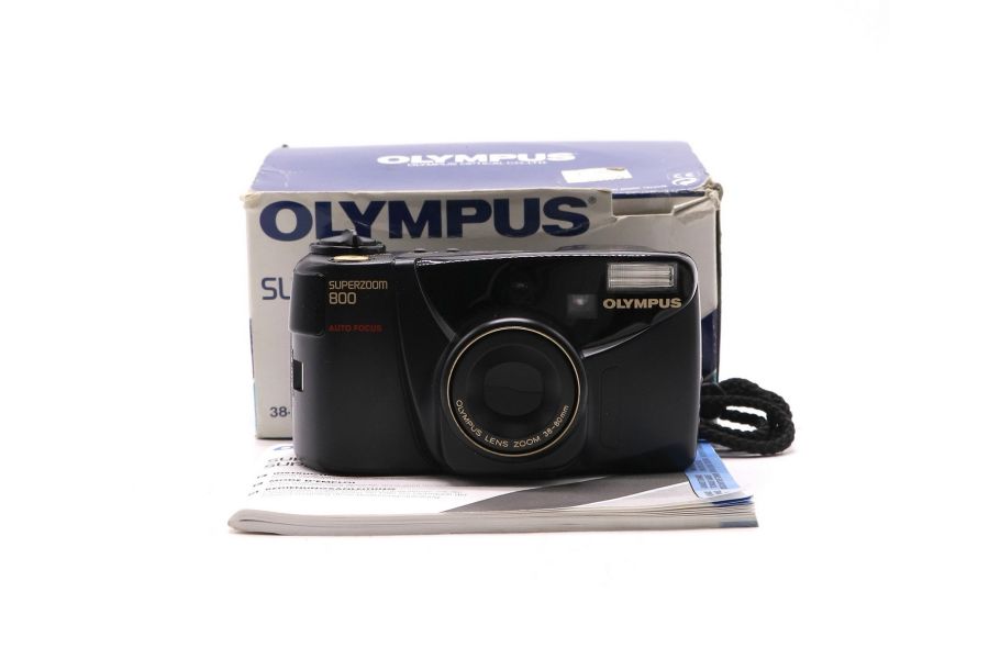 Фотокамера Olympus Superzoom 800 в упаковке