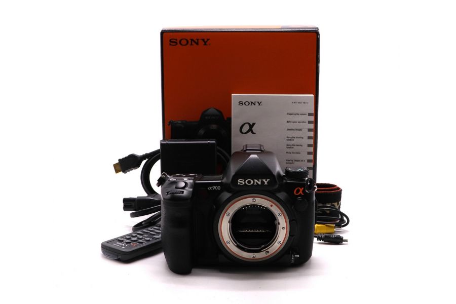 Sony A900 body в упаковке (пробег 11745 кадров)