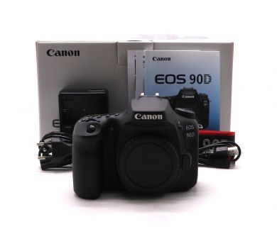 Canon EOS 90D body в упаковке (пробег 9640 кадров)