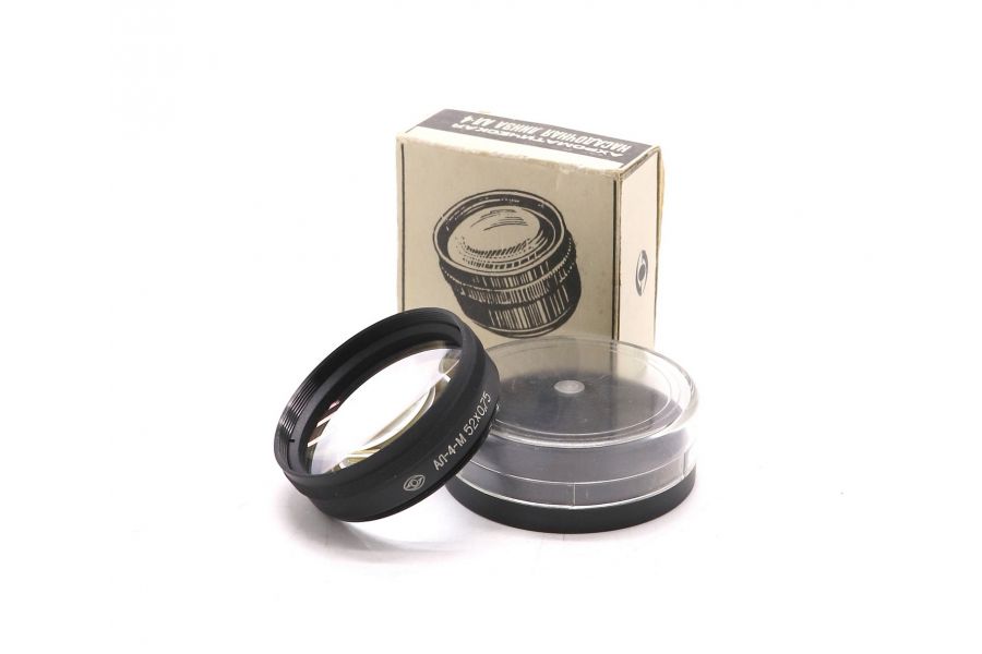 Линза ахроматическая АЛ-4 М52 в упаковке
