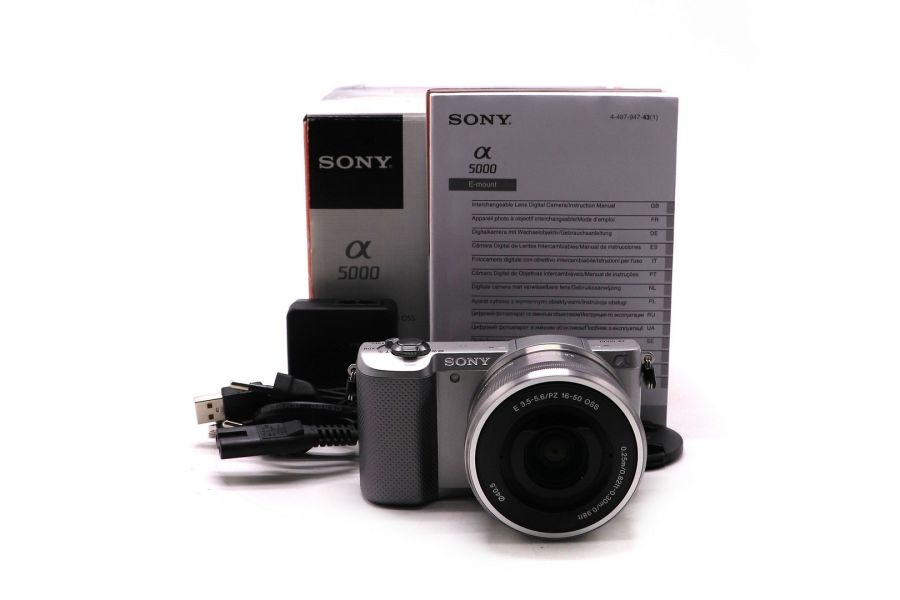 Sony a5000 kit в упаковке (пробег 5 кадров)