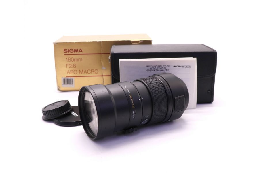Sigma AF 180mm f/2.8 APO Macro в упаковке неисправен