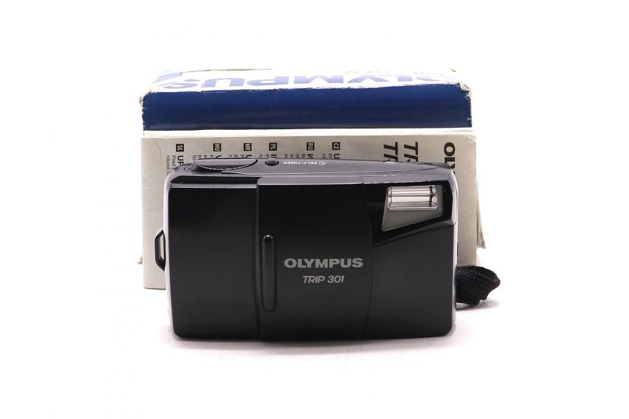 Компактная фотокамера Olympus Trip 301 в упаковке
